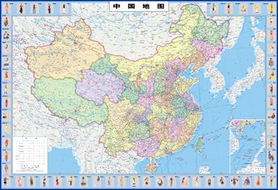 广东省及其周边地图，地理概述与探索